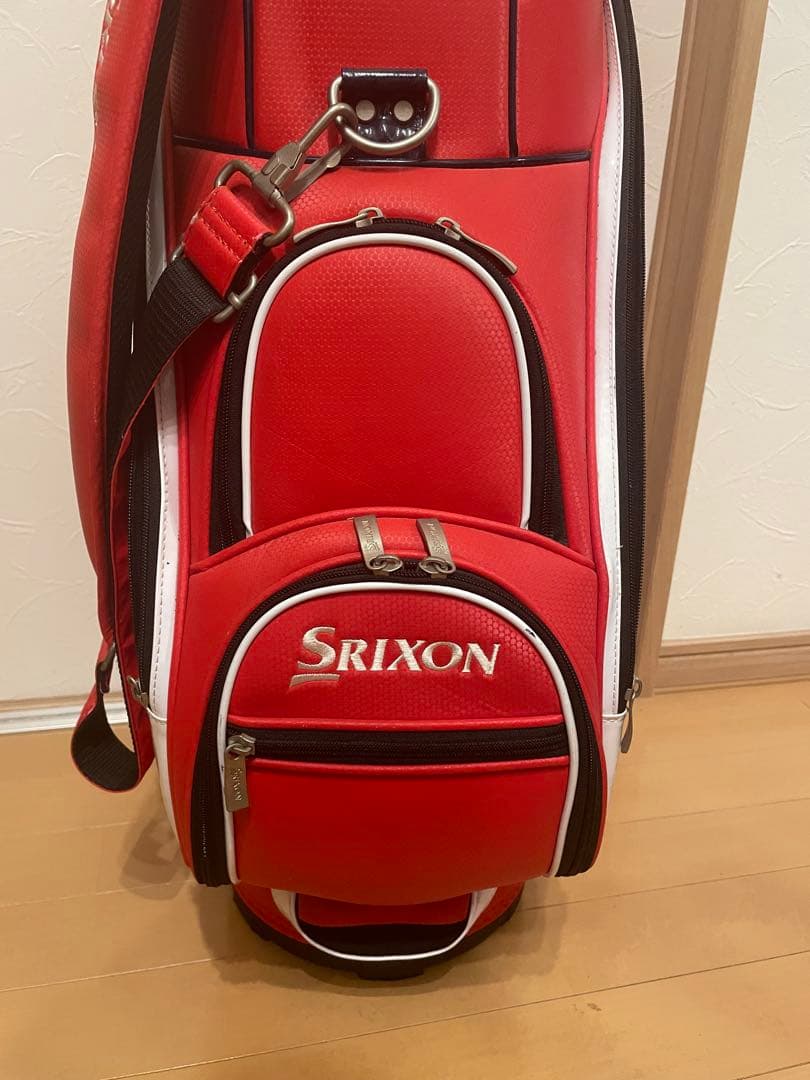 Srixon 赤 キャディバッグ