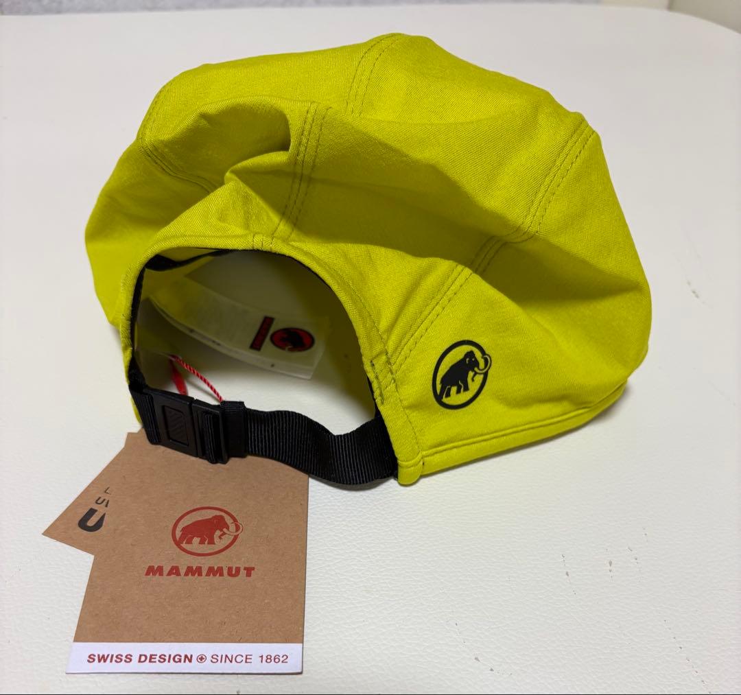 【新品】MAMMUT GO TR Cap AF イエロー