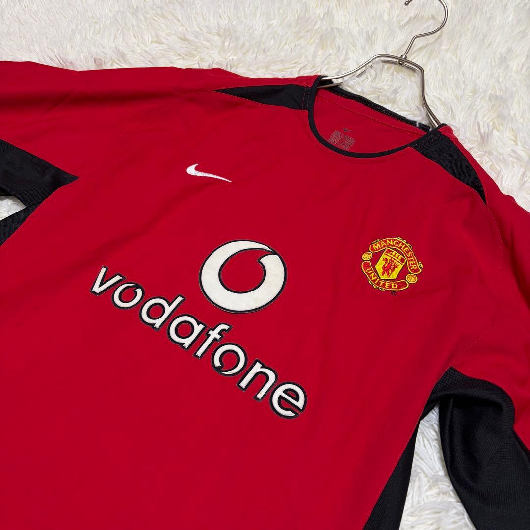 NIKE マンチェスターユナイテッド 長袖 ユニフォーム Vodafone L
