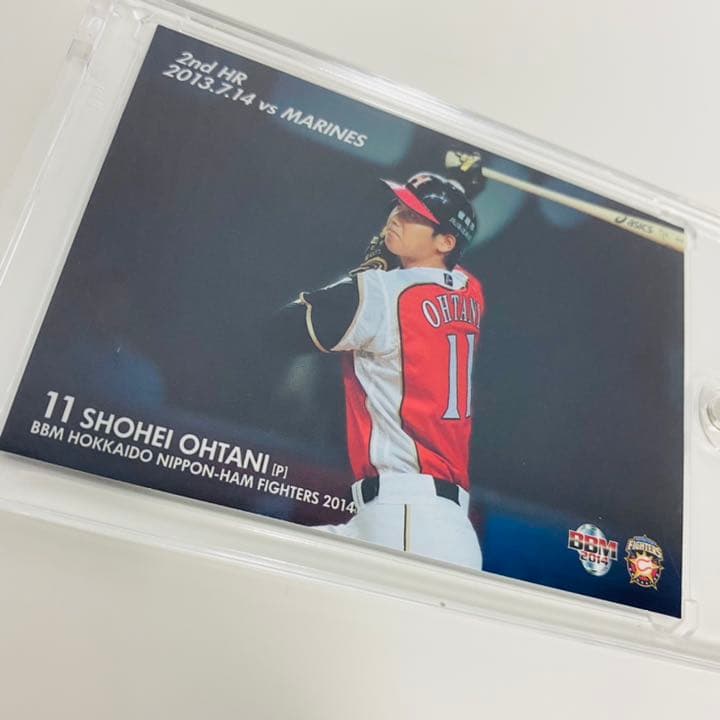 【超貴重】BBM 2013 大谷翔平 プロ２本目ホームラン記念カード