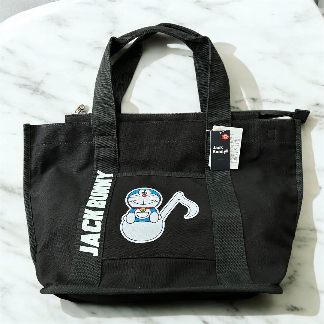 ドラバニー ジャックバニー ドラえもん コラボ トートバッグ 新品 黒