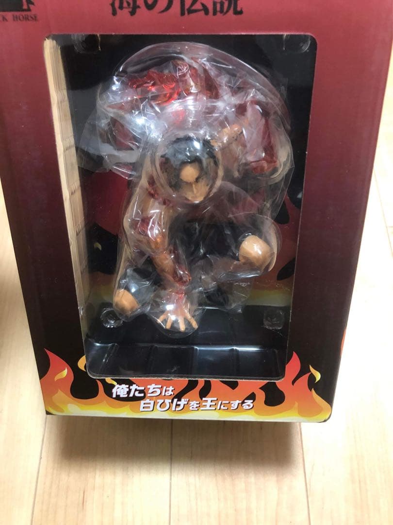 ワンピース BLACK HORSE ACE エース　ガレージキット　フィギュア
