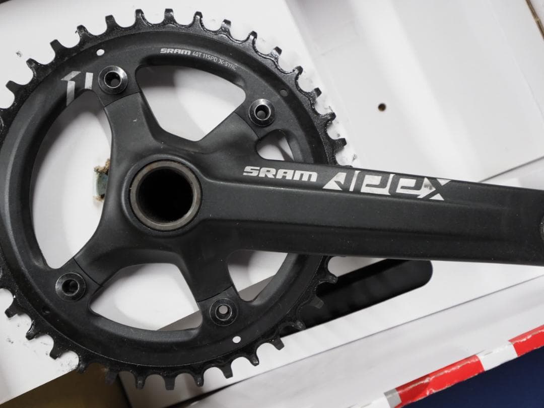 スラム APEX クランク 40T 11速　165mm