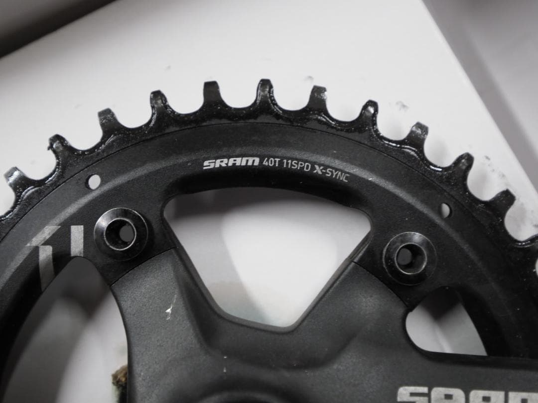 スラム APEX クランク 40T 11速　165mm