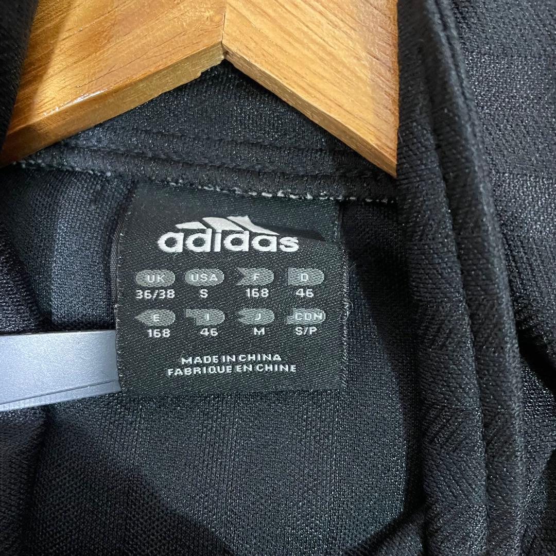 adidas ラスタカラージャージ上下セット ブラック　レゲエ