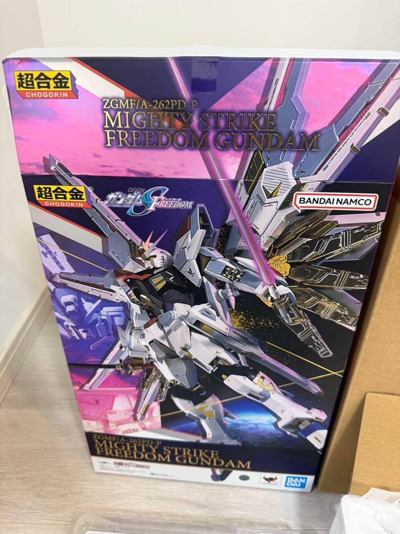 超合金マイティーストライクフリーダムガンダム
