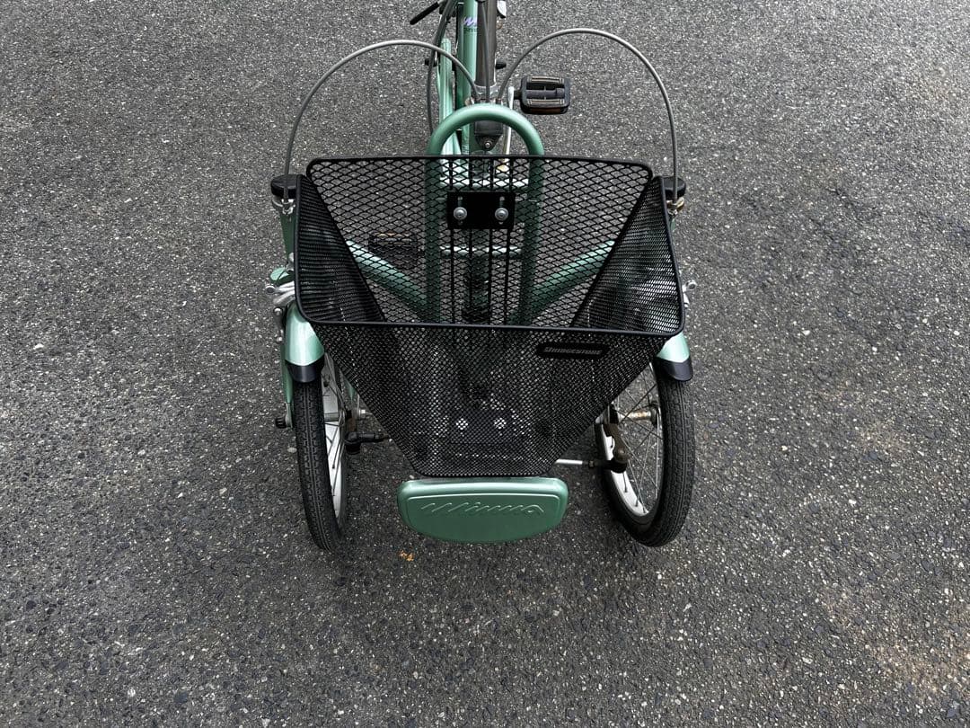 希少車　ブリヂストン　ミンナ　前2輪後1輪　大人用3輪車