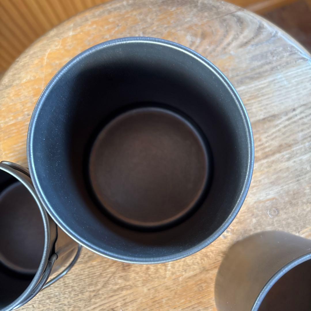  peak チタンマグカップセット 300/450/600ml