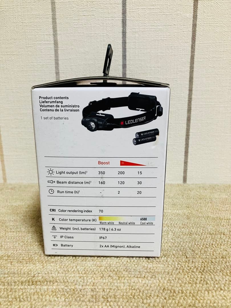 レッドレンザー ヘッドライトLedlenser H5R Core