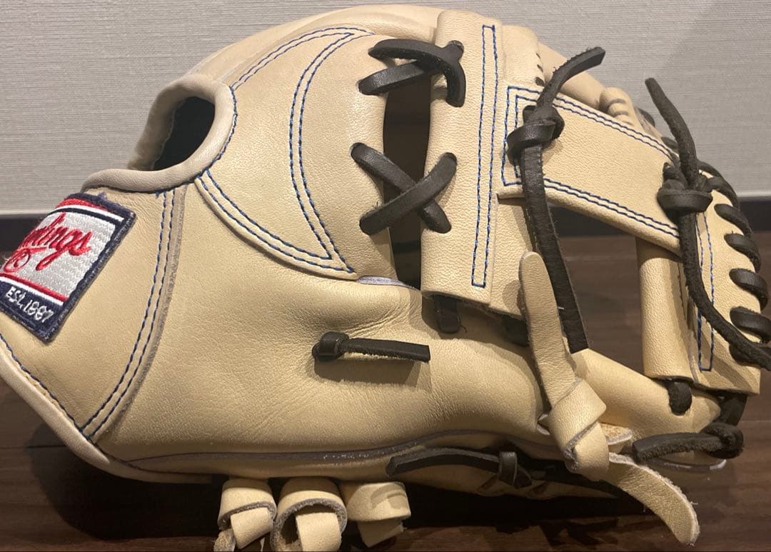 美品　ローリングス　軟式グローブ　内野手用　11.2インチ