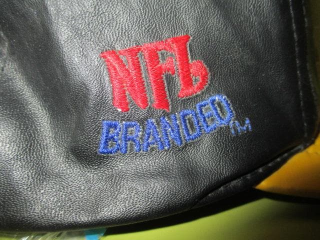 ヴィンテージ　USA製　NFL　ピッツバーグ　スティーラーズ　レザー　キャップ