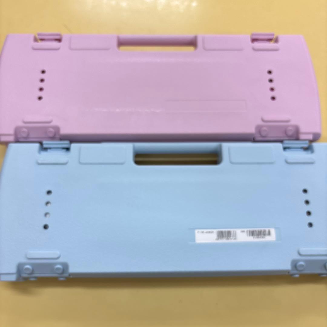 YAMAHA 鍵盤ハーモニカケース ピンク、 水色2台