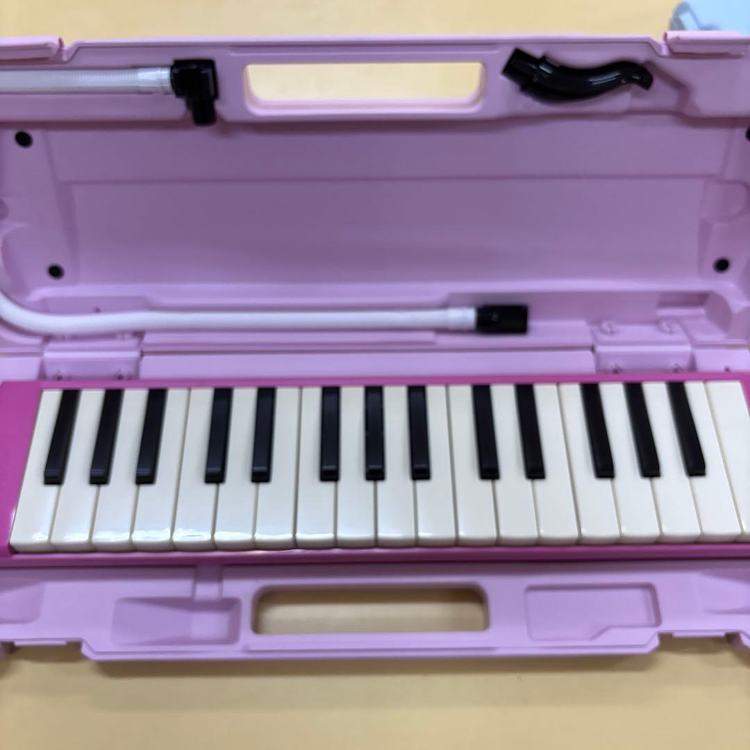 YAMAHA 鍵盤ハーモニカケース ピンク、 水色2台