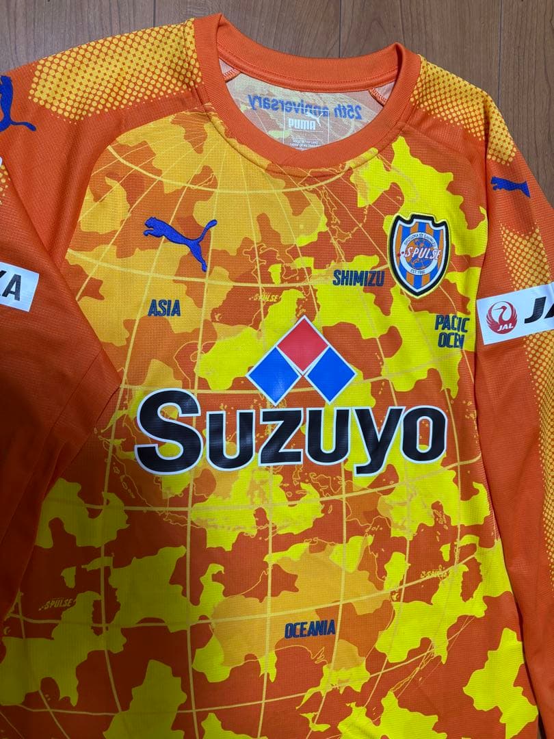 清水エスパルス 長袖ユニフォーム