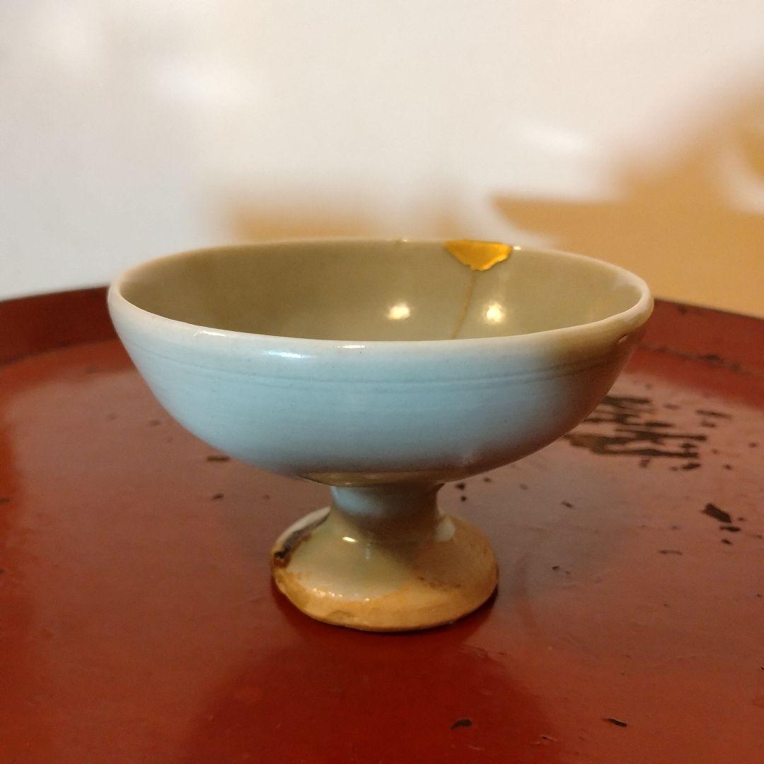 元〜明時代　青磁馬上杯