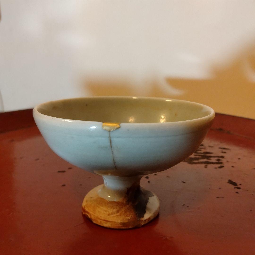 元〜明時代　青磁馬上杯