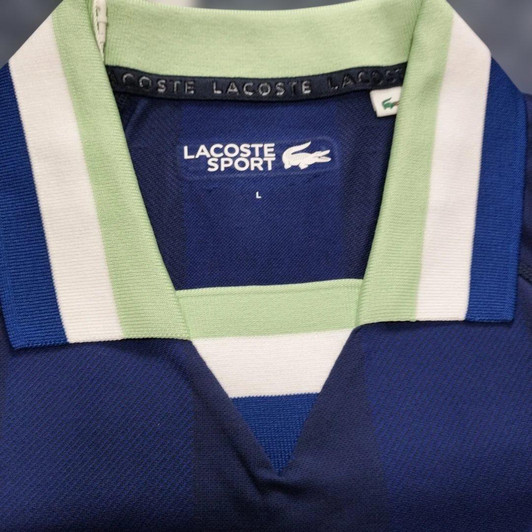 LACOSTE メンズ Tシャツ Lサイズ メドベージェフ新品未着用タグ付き