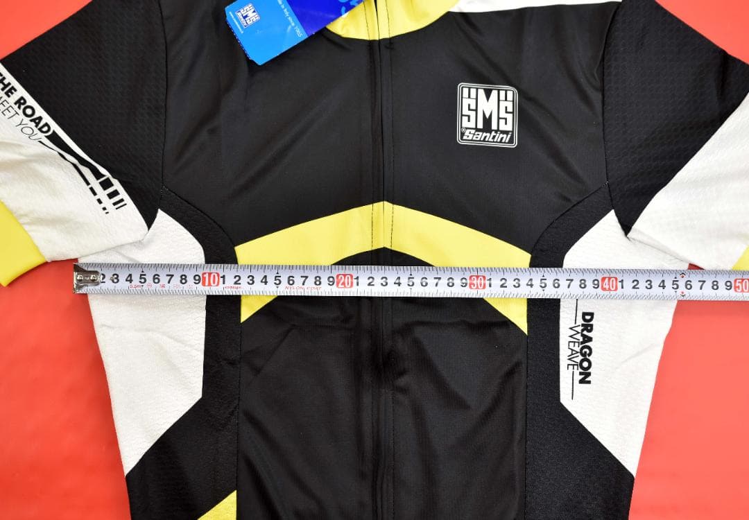 Santini Doragon ジャージ size:M ブラック/イエロー