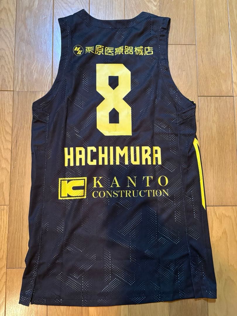 群馬クレインサンダーズ 八村選手 ユニフォーム 8オーセンティック