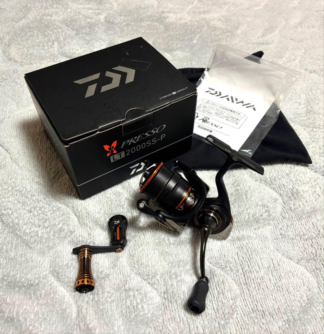 ダイワ 21プレッソ LT2000SS-P SLP 33mmカーボンハンドル