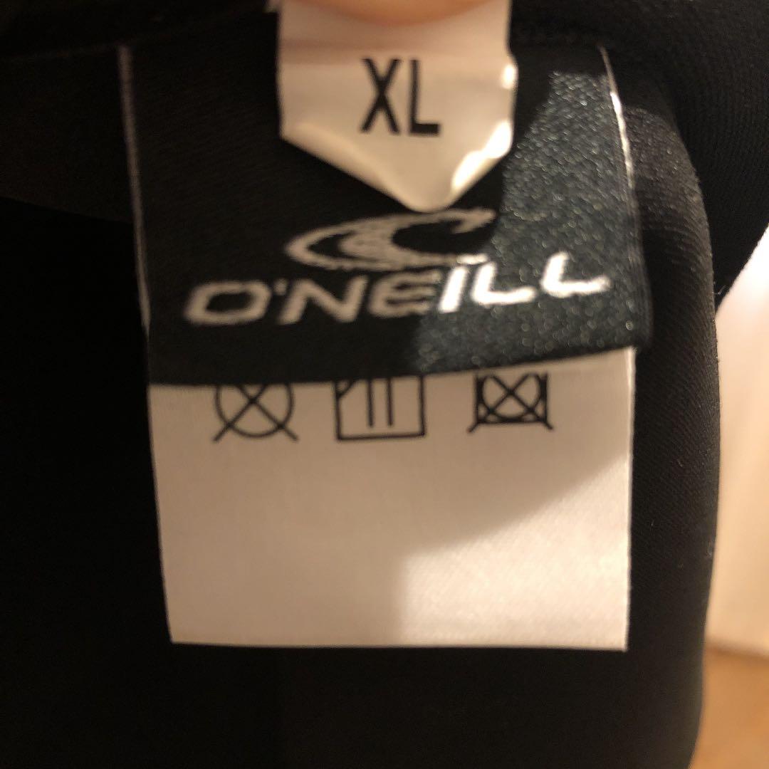 オニール　タッパー　XL ブラック　ウェットスーツ