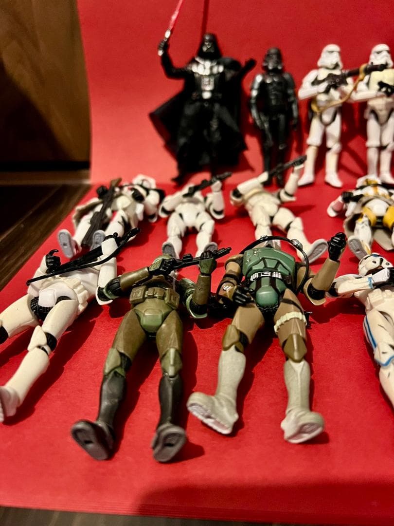 STARWARS ベーシックフィギュア　トルーパー祭り１７体　※ベイダー卿も一緒