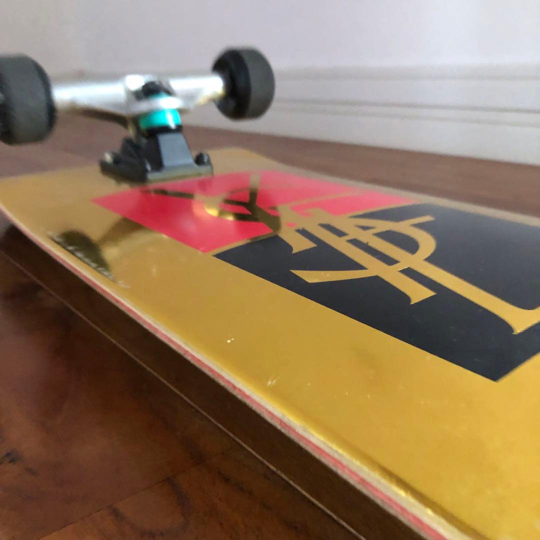 値下❤️YEA SKATE FOR LIFEスケートボードコンプリートゴールド