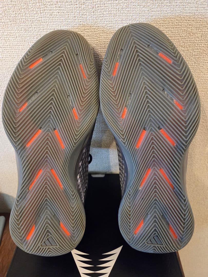 adidas A.E. 1 Low 28.5cm ブラック/シルバー/オレンジ