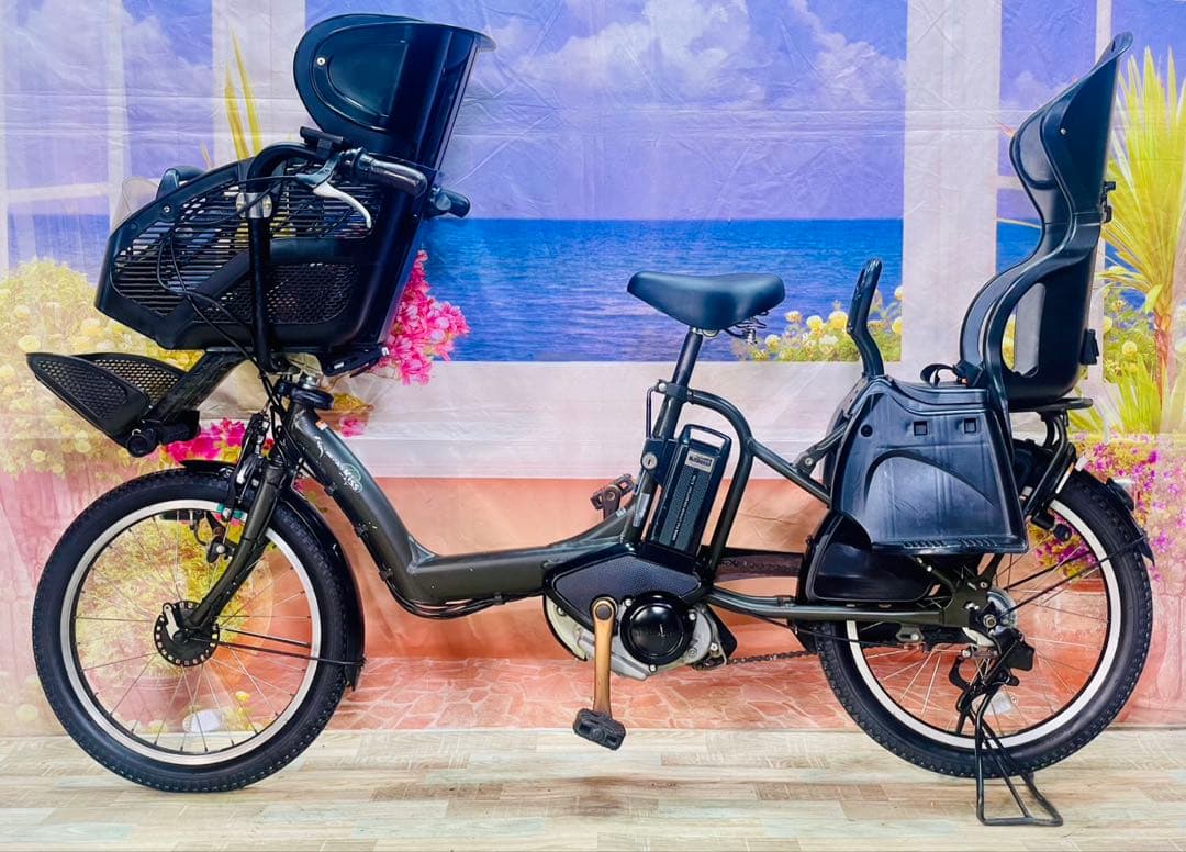 ヤマハパスキス⭐️人気モデル！子供乗せ電動アシスト自転車Y3421