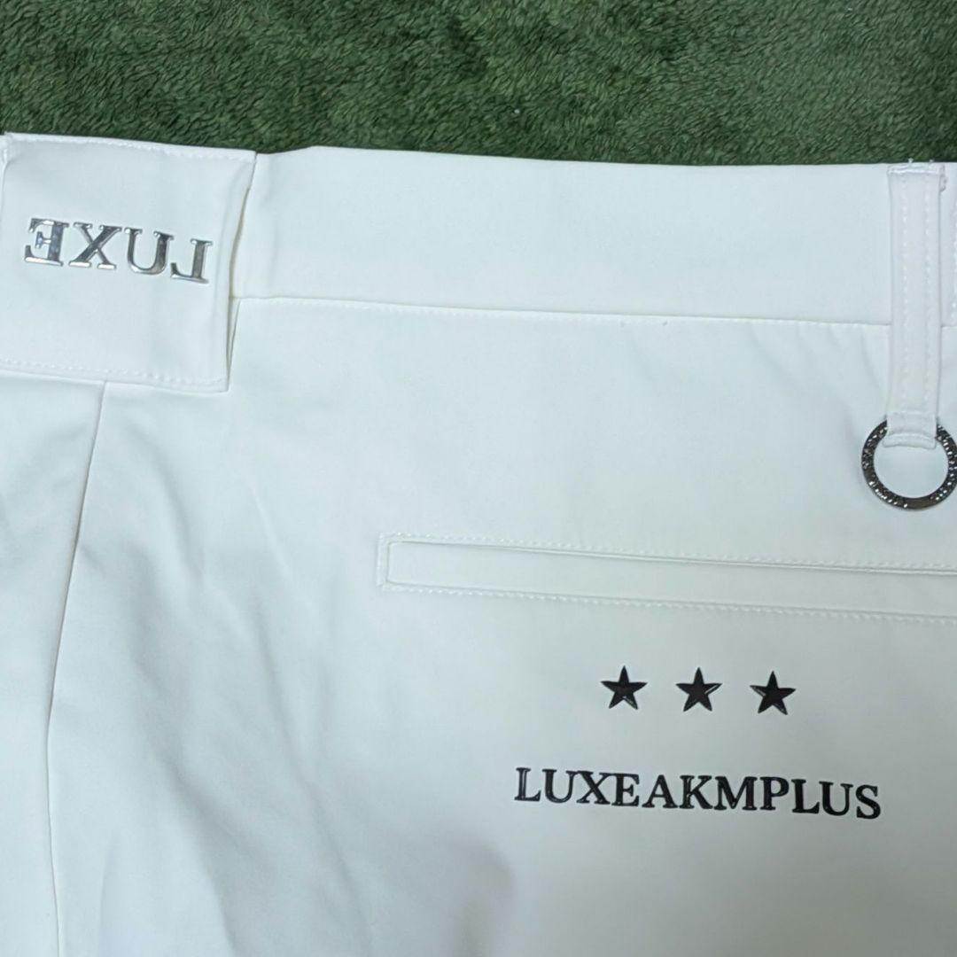 【新品】LUXEAKMPLUS 防風サイドロゴスラックスパンツ XLサイズ