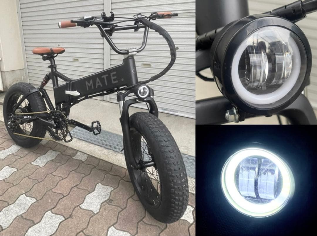 特注♪MATE-X用★イカリング 白光2灯式 高輝 LEDライト12W 新品