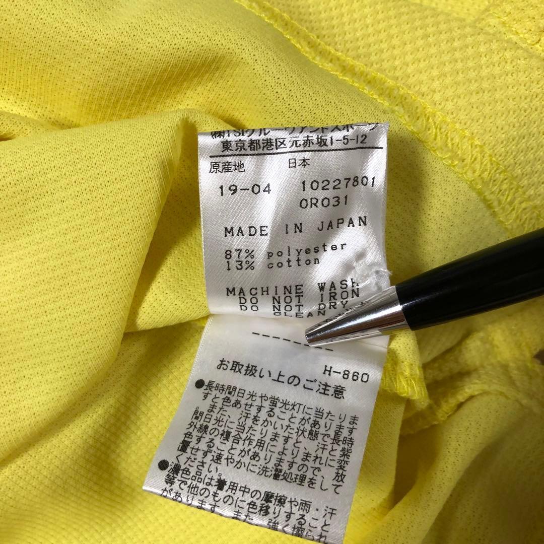 パーリーゲイツ マスターバニーエディション ポロシャツ イエロー系 サイズ0