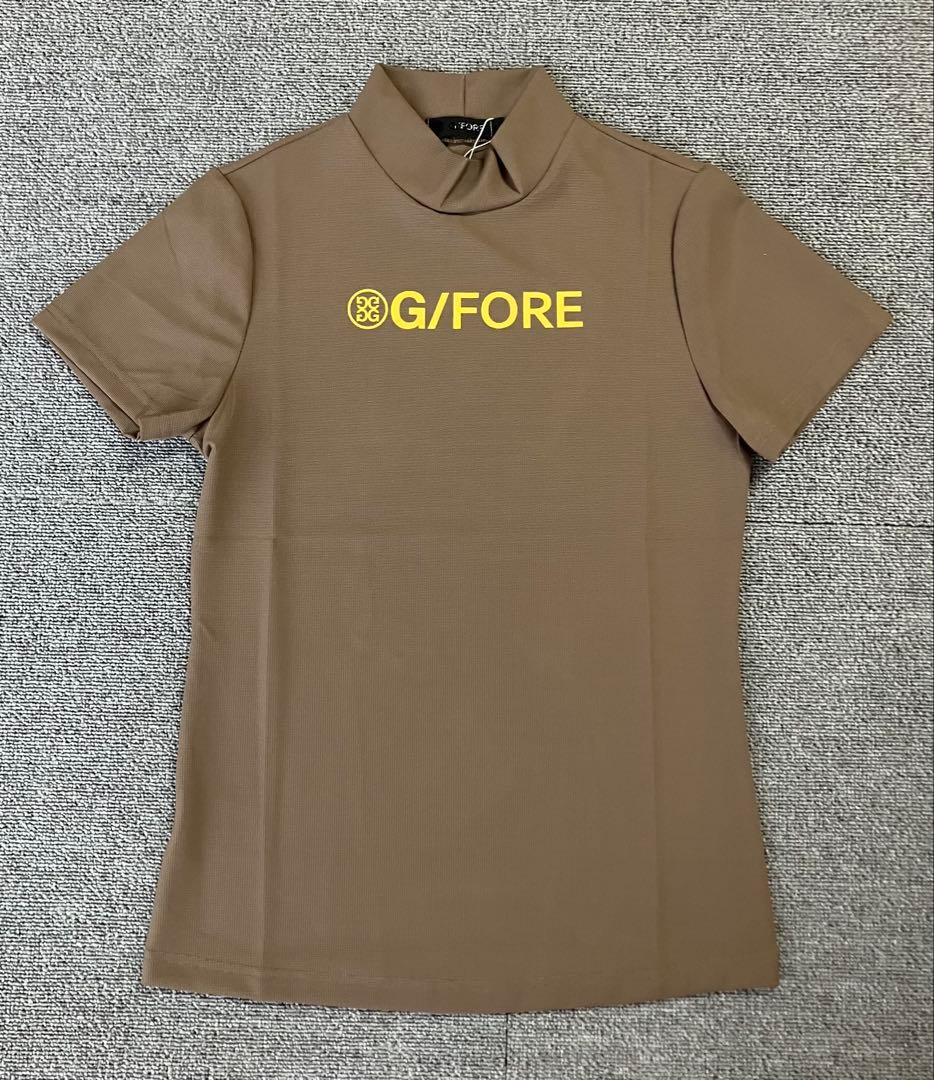 ジーフォア ゴルフ G/FORE Mサイズ レディース モックネック Tシャツ