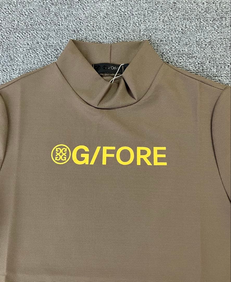 ジーフォア ゴルフ G/FORE Mサイズ レディース モックネック Tシャツ
