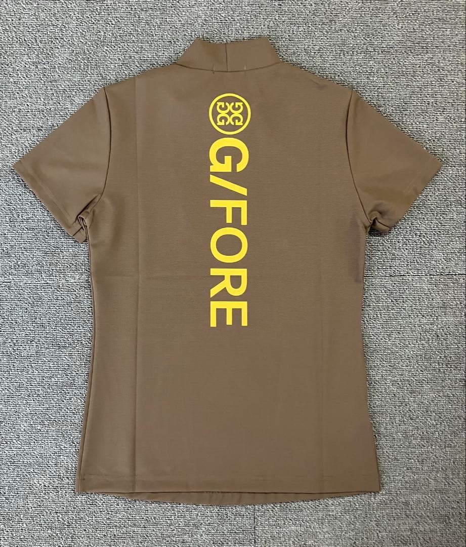ジーフォア ゴルフ G/FORE Mサイズ レディース モックネック Tシャツ