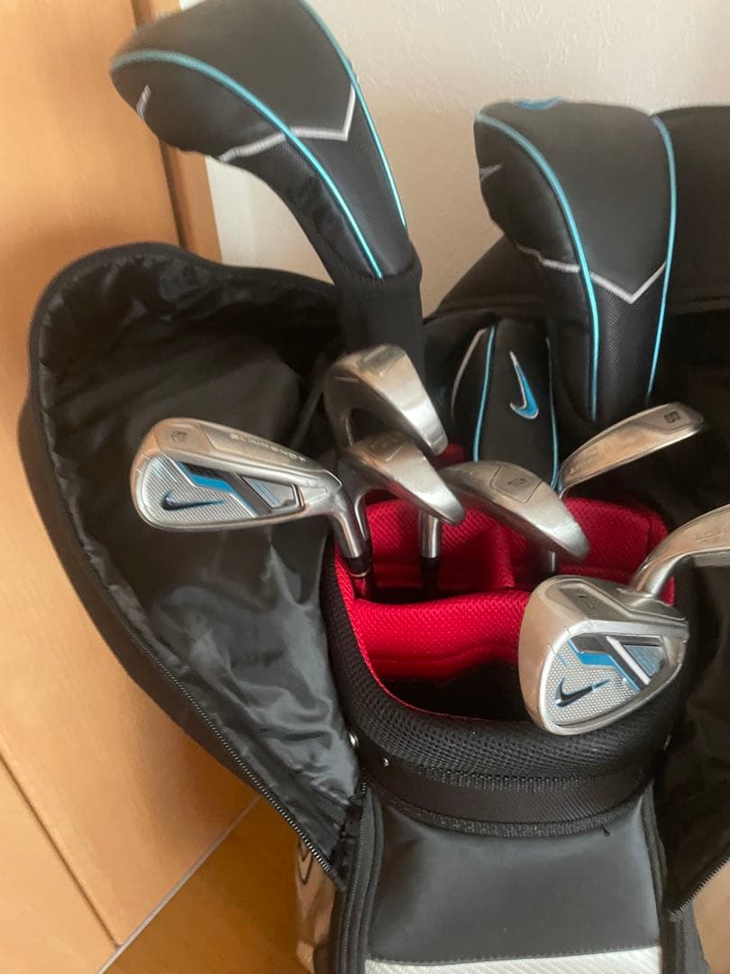 Nike Golf キャディバッグ ブラック/レッド