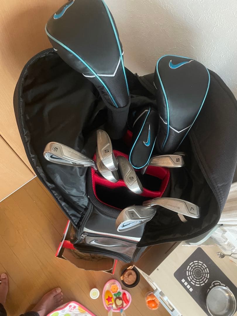 Nike Golf キャディバッグ ブラック/レッド