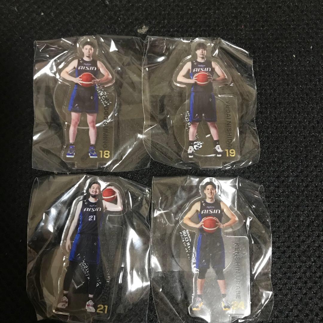 非売品 Bリーグ シーホース三河 アクリルスタンド 16種 コンプリート