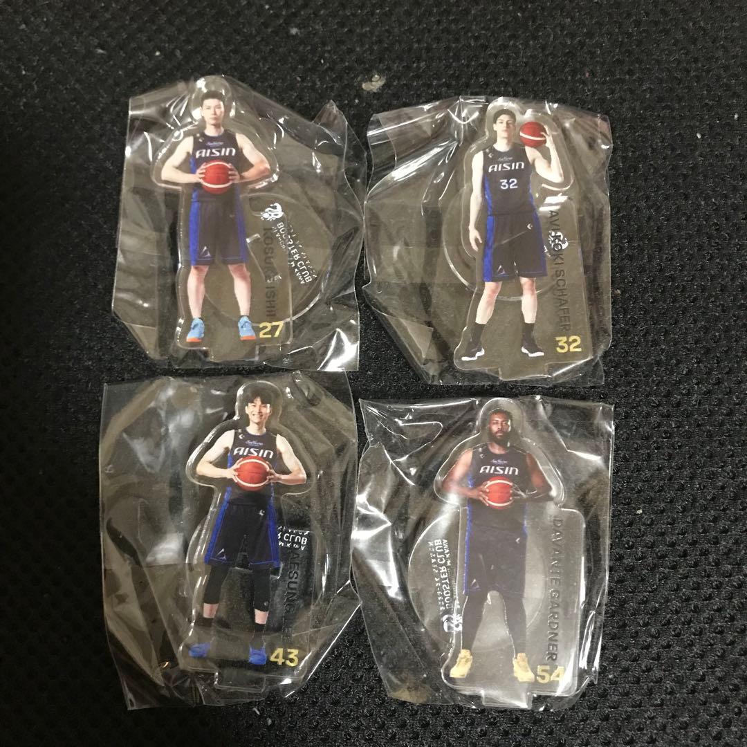 非売品 Bリーグ シーホース三河 アクリルスタンド 16種 コンプリート
