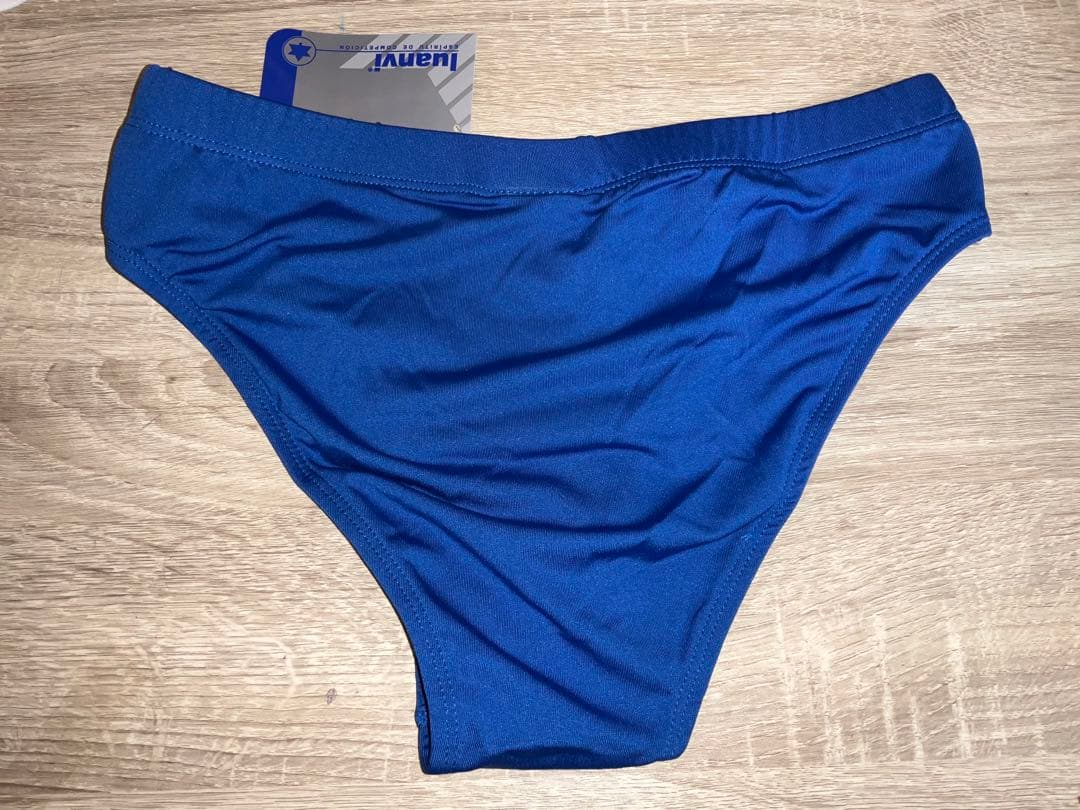 【製造終了】Luanvi製 ハイレグレーシングブルマ(青　XL)【あと3点】
