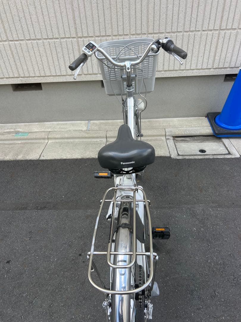 電動アシスト自転車 関東圏配送バスケット付き状態の良いバッテリー付き送料込