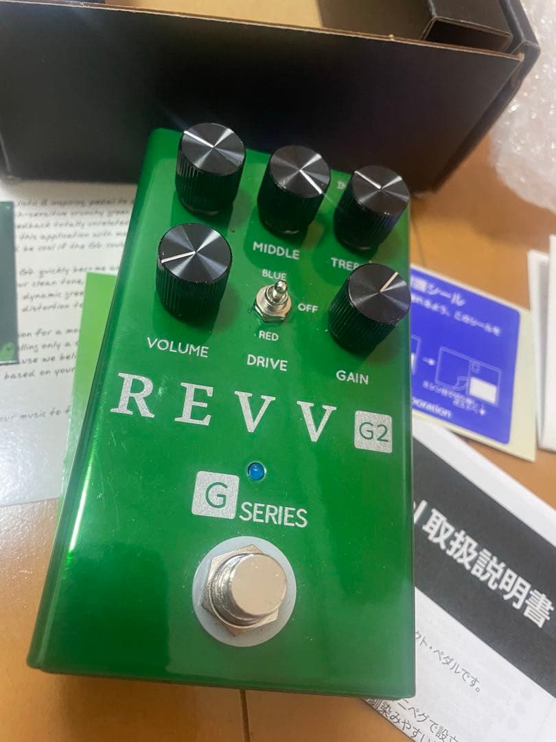 REVV G SERIES エフェクトペダル