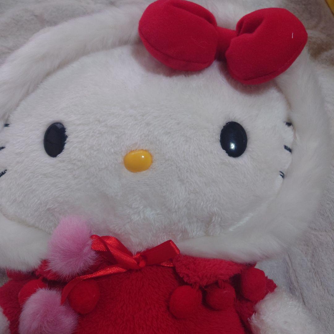 １日まで値下げハローキティ2013年クリスマスぬいぐるみＬ