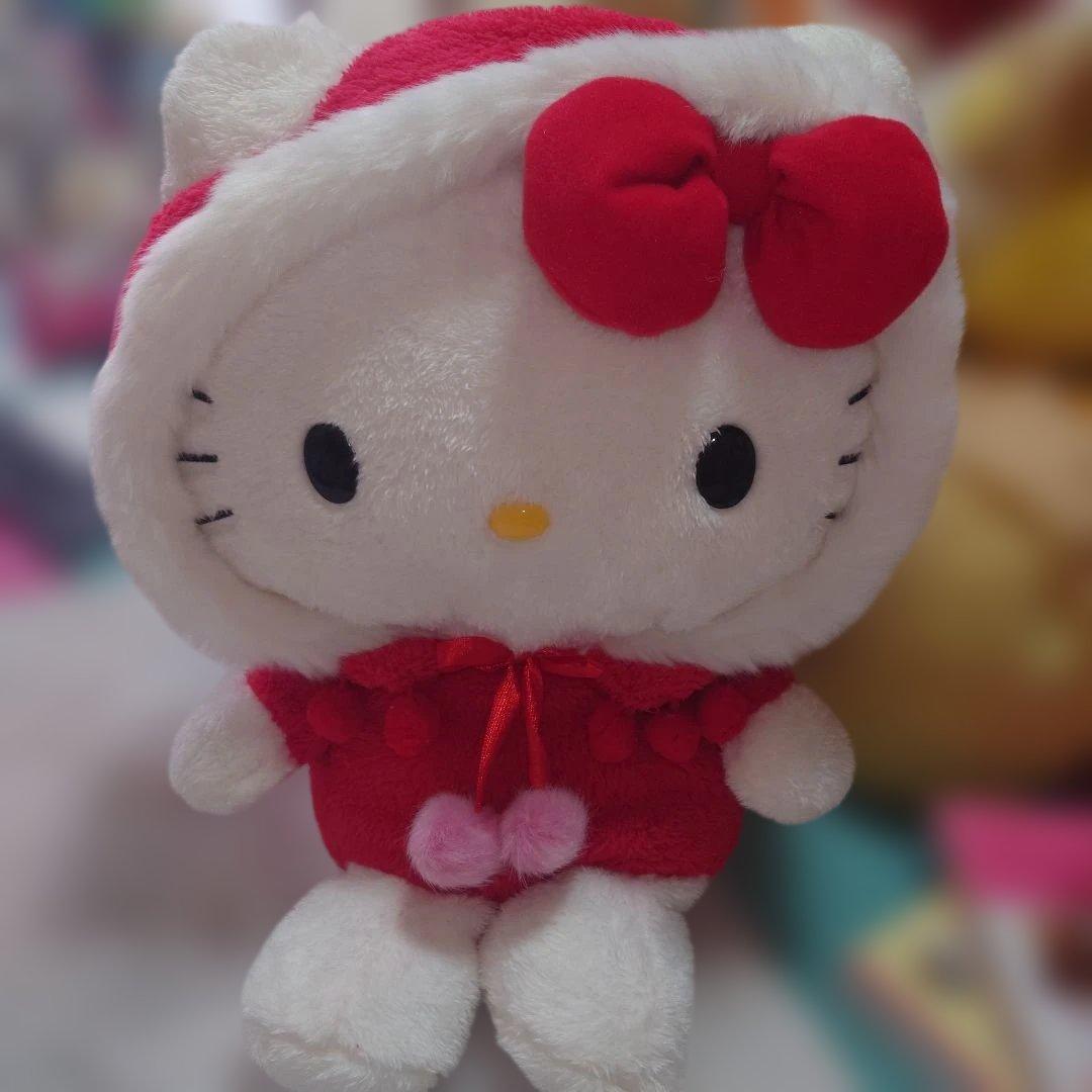 １日まで値下げハローキティ2013年クリスマスぬいぐるみＬ