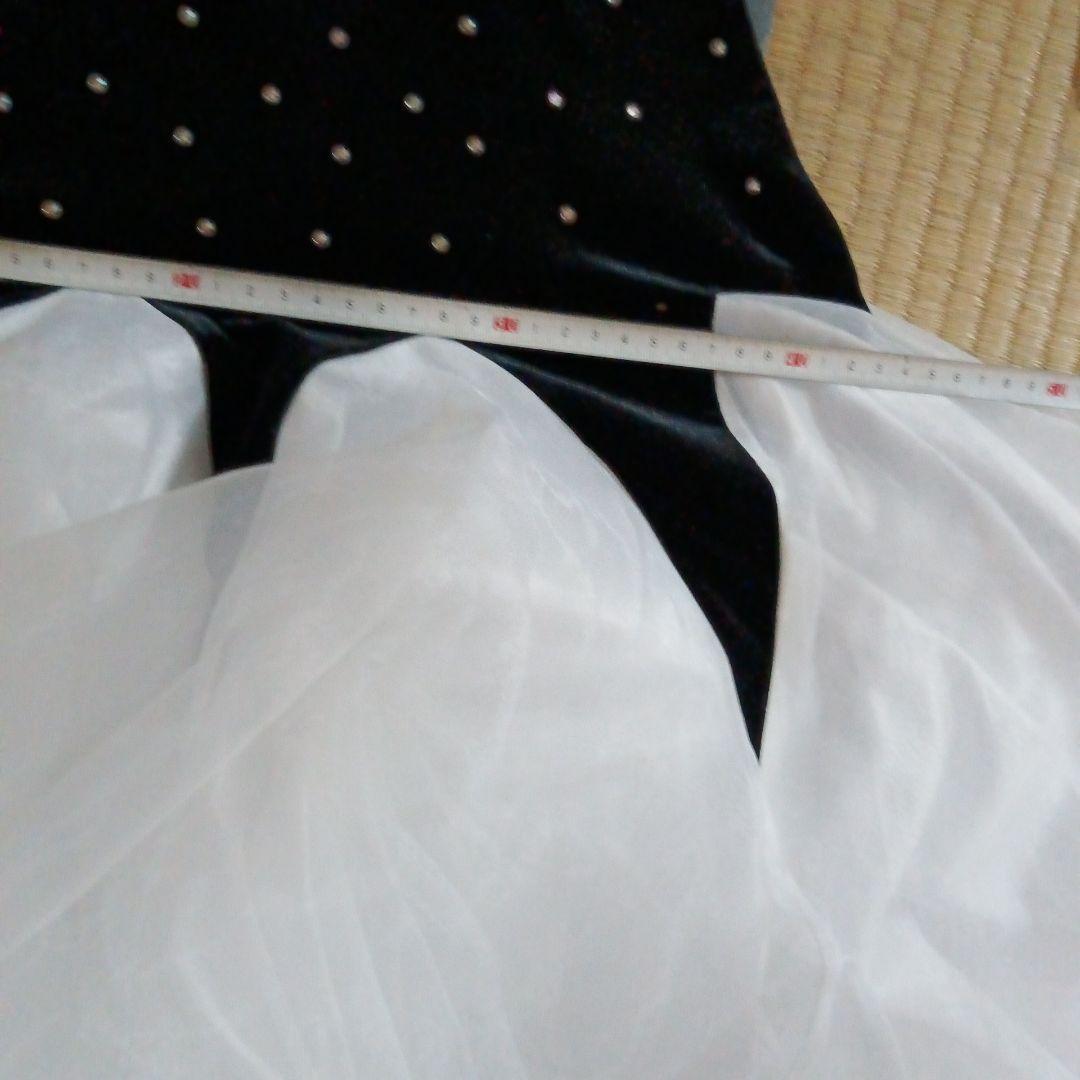 再値下げ^_^社交ダンスワンピース　ストレッチベロアドレス