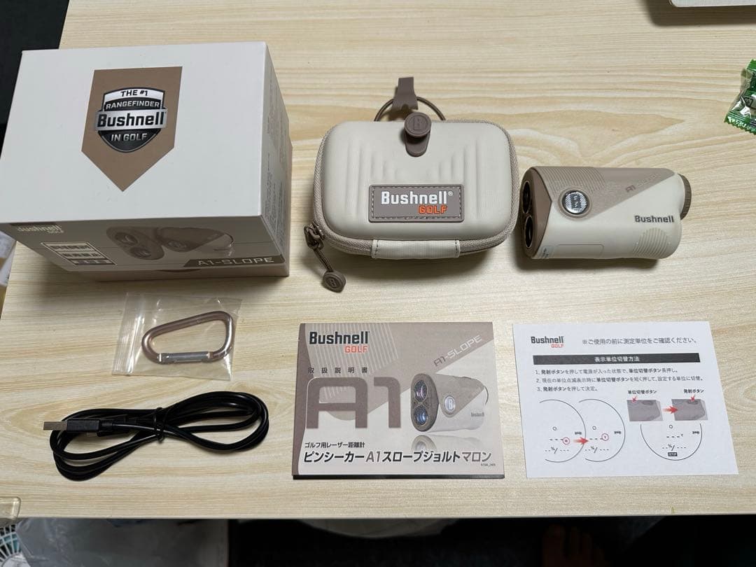 Bushnell A1-SLOPE マロン　ゴルフ用距離計