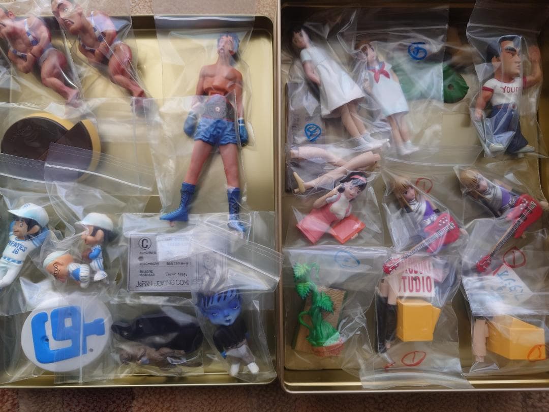 江口寿史フィギュアックス全7種＋バージョン違い＋シークレット9個　コンプリート