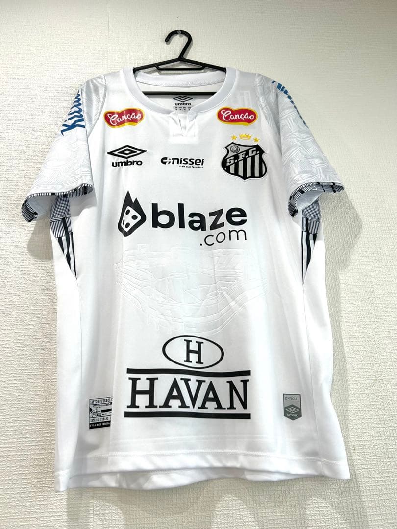 新品タグ付き　2025 サントスFC ホームジャージ　ネイマールNo.10