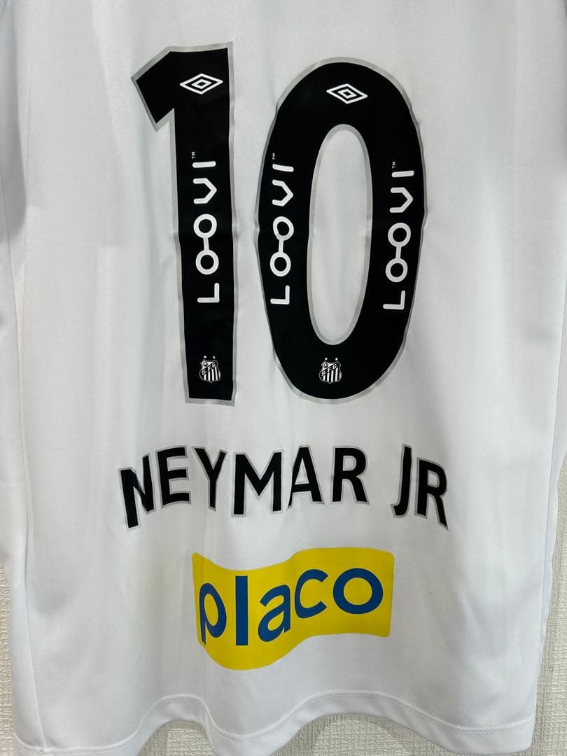 新品タグ付き　2025 サントスFC ホームジャージ　ネイマールNo.10