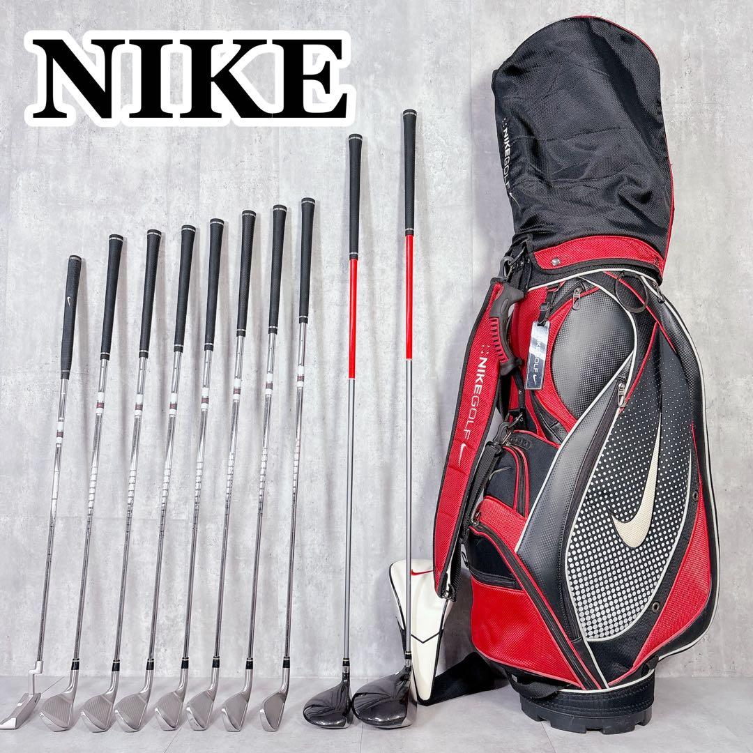 T522 NIKE ゴルフクラブ メンズ フルセット 11点 男性 カッコいい